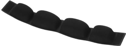 DOITOOL Cojín para Diadema de Auriculares Banda de Auriculares reemplazable Diadema de fijación de Auriculares reemplazo de Banda de Auriculares Parte del Auricular Banda Franela Black