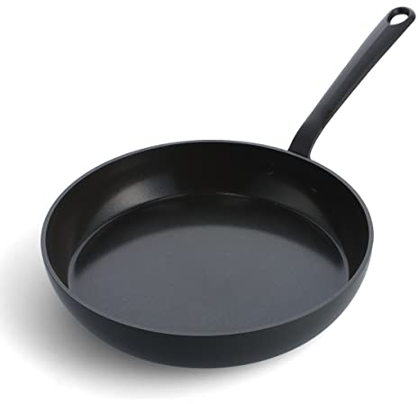 GreenPan Craft Healthy Ceramic Non-Stick 30 cm Frying Pan Skillet, PFAS-Free, Metal Safe, Cast Stainless Steel Handle, Induction Suitable, Oven Safe, Black