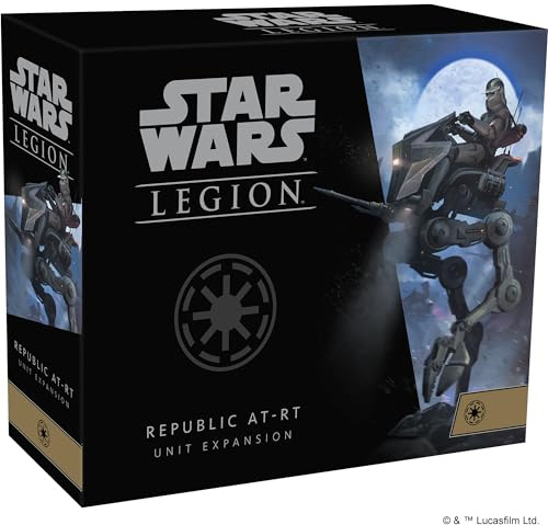 Atomic Mass Games, Star Wars Legion: Galactic Republic Expansions: Republic at-RT Unit, Unit Expansion, Miniatures Game, Ages 14+, 2 Players, 90 Minutes Playing Time