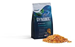 OASE Dynamix Super Mix 1 L - Fischfutter für tägliche Fütterung, Teichfischfutter für ausgewogene Ernährung bei gemischten Teichbesatz