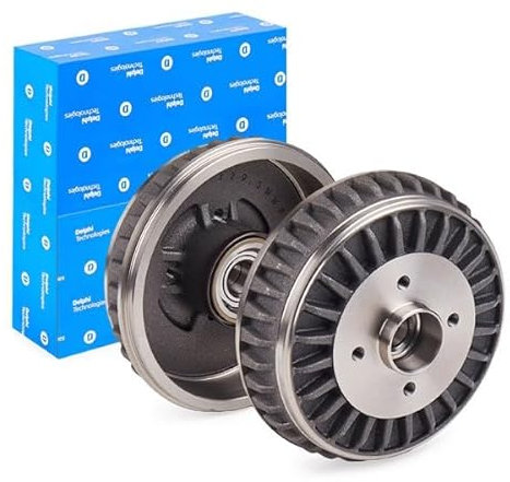 2x DELPHI BFR621 Bremstrommeln Set Ø229mm