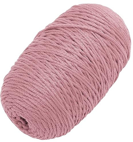 AERZETIX - C69438 - Schnur Kordel Rolle maurerschnur 200 m - aus Polyester - Handarbeit BAU Haus gärtnerei maurerei ziegelstein parpaing - Farbe Rosenasche