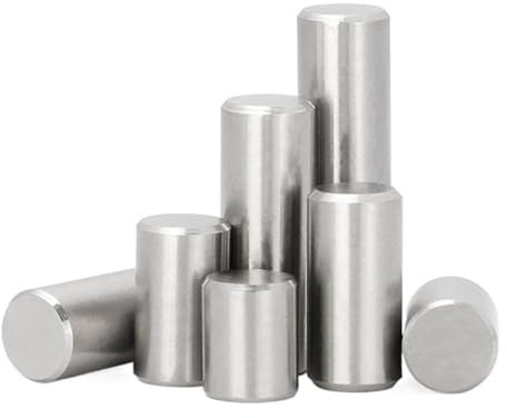 GB119 M1 M1.5 M2 M2.5 M3 M4 M5 M6 Cylindrical Pin Locating Dowel 304 Stainless Steel Fixed Shaft Solid Rod Length 4mm~100mm ( Size : M4 10pcs , Color : 8mm )