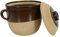 TOPBATHY 1 Juego cazuela de barro olla eléctrica olla vitroceramica Olla de estofado cocinando tapa delicadas ollas calientes utensilios de cocina de calidad loza de barro Khaki