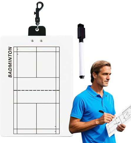 Volleyball Taktiktafel Tragbares doppelseitiges Trocken-Abwischboard für