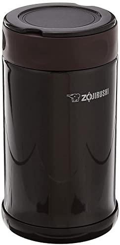 Zojirushi SW-FCE75TD Food Jar, 18-8 Steel, Dark Brown