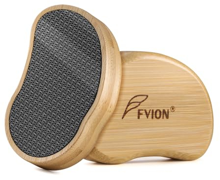 FVION Nano Glas Hornhautentferner, Hornhaut Entfernen Fuß， Hornhautentfernung Nass & Trocken, Professionelle Hornhautfeile Fußpflege, Hochwirksame Hornhautraspel Samtweiche Füsse