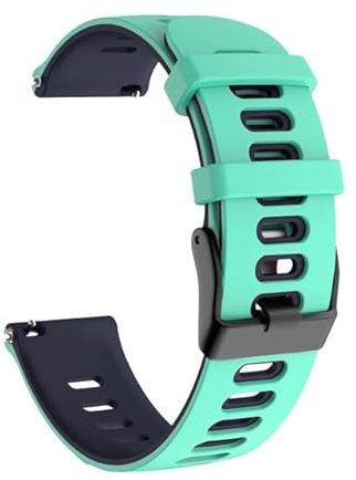 MURVE 20 x 22 mm Smartwatch-Armband für Garmin Vivoactive 3 4 Venu 2 Silikonarmbänder Forerunner 158 55 Uhrenarmband Ersatz-Armband, For Vivoactive 3, Achat