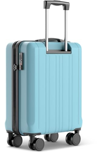 Wertes Handgepäck Koffer 55x40x20cm - 36L - TSA Schloss - Kabinenkoffer mit Dopperollen, Reisekoffer, Handgepäck Trolley