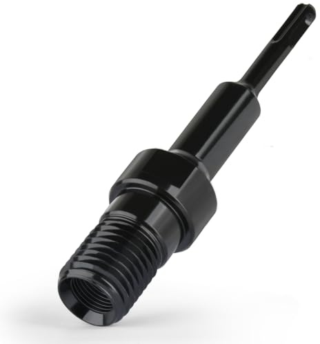 BATINO Adaptateur SDS Plus, 1 1/4 UNC vers SDS Plus, Carotteuse Beton, pour Couronne de Forage Diamantée, Rallonge de Forage, Adaptateur Universel pour Foret à béton et Scie Cloche