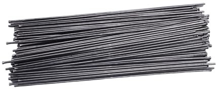 100 Pcs Descaling Needle 2mmx180mm Tungsten Steel Pneumatic Needle Scaler Replacement Needles for Ship