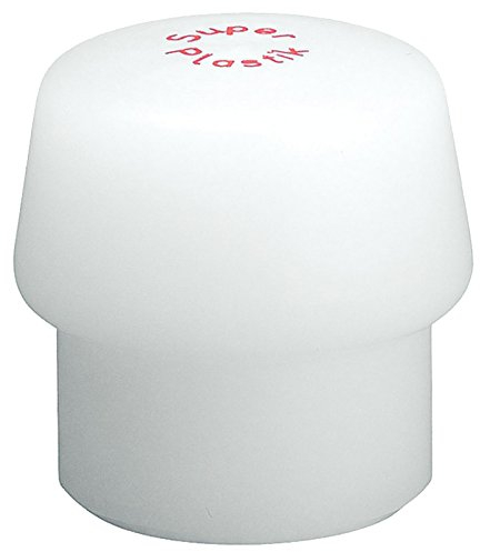 Halder 2310506 Hammereinsatz Simplex aus Superplastik, weiß, 125 mm