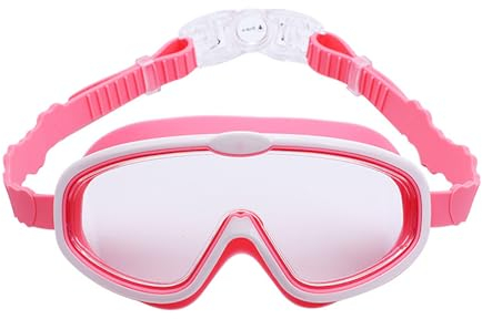 Ceolup Wasserbrille für Kinder, beschlagfreie Anti-UV-Schwimmbrille mit weitem Blick, Schnorchelbrille, Schnorchelausrüstung mit Silikondichtung, Schwimmmaske für Jungen und Mädchen, Pool, Strand