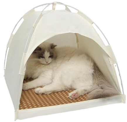 Casa per gatti multiuso pop, estiva facile da usare, per gatti traspirante, per gattini, cuccioli, conigli, piccoli animali
