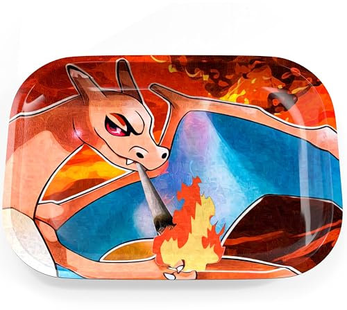 UkGlass Metal Smoking Tray - Funny Cartoon Tobacco smoking accessories