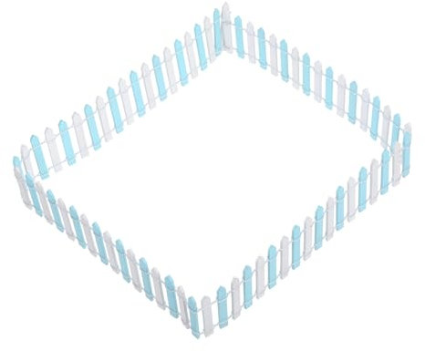 Yardwe 1pièce Clôture Miniature Décorative Couleurs pour Jardin Accessoire De Flexible Et Stable pour Décoration De Mini