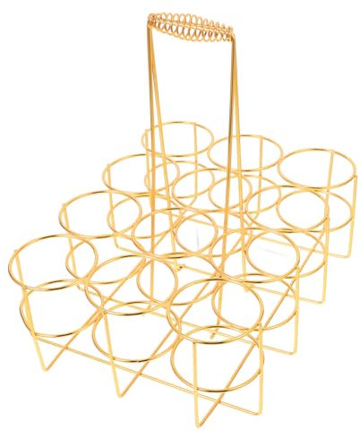 Amosfun Beer Rack Basket Bar Beer Bottle Holder Carrier Storage Basket for Ktv Parties Holding Tool and Storage Supply