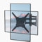 FORGING MOUNT Corner TV Wall Bracket for Most 26-65 Inch TVs, 1035mm Long Reach Arm 90° Rotation Full Motion Tv Mount 3 Folding Arms Articulating TV Bracket Max VESA 400x400mm up to 35KG