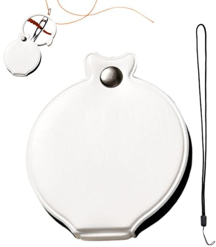 Walopola Loupes portatives pour Lecture de Livres et journaux | Outil de Lecture Portable 3X Transparent avec Cordon pour école Scientifique, Personnes âgées, Exploration de la Nature, Salle