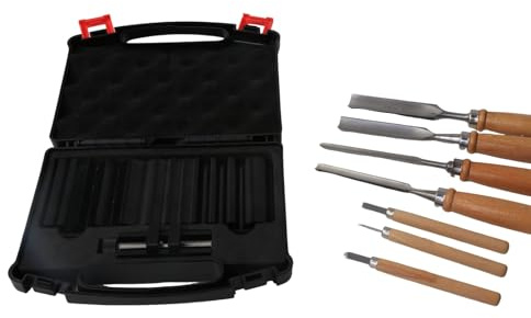 CHEOTIME Set di scalpelli per legno per la lavorazione del legno, guida angolare regolabile, scalpello per affilare coltelli portatile e guida per affilare il ferro della pialla