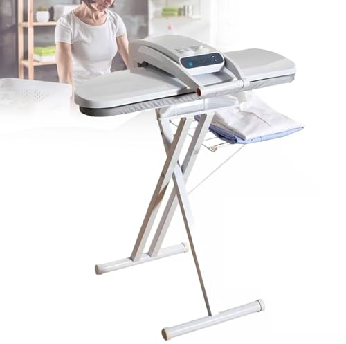 Prensa de vapor digital con pantalla LED, ráfaga de vapor, 5 ajustes de temperatura para planchar ropa doméstica y comercial