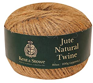 Kent&Stowe 70100805 Jute Twine Natural 80m (100g)