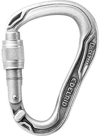 EDELRID Unisex – Erwachsene HMS Bullet Screw Eco Karabiner, one Size