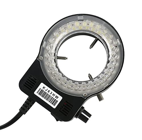 Accessori per microscopi Illuminatori for microscopio 56pcs / 144pcs Lampada for illuminatore a luce anulare a LED for microscopio stereo video industriale C MOUNT Lente d'ingrandimento for fotocamera
