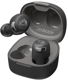 JVC Auriculares Inalambricos Bluetooth | 27 Horas de batería | Ultraligero | Auriculares Bluetooth Cancelación Ruido y Modo Corte de Viento | Resistente al Sudor | Audifonos Inalambricos - HA-A30T2