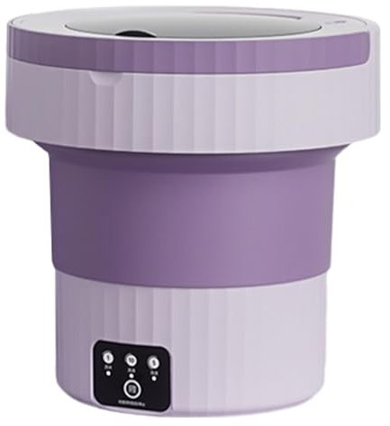 Folding Washing Machine - 2 in 1 Clothes Washing Machine | 2 in 1 Underwear Washing Machine for Home - Student Dorm Underwear Washing Machine, Foldable Smart Washing Machine Clothes Washing Machine