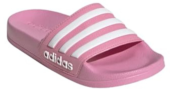 adidas Shower Kids Adilette Badelatschen (pink, EU Schuhgrößensystem, Jugendliche, Numerisch, M, 38)