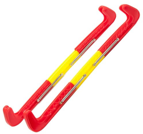 Ruqingg EIS Skate Guards 1 Paar 16,5 -Zoll -Figur Skate Guards mit Verstellbarer Feder -Skating -Schutzausrüstung PVC -Skate -Abdeckung für Figur Skatinghockey -Wachen