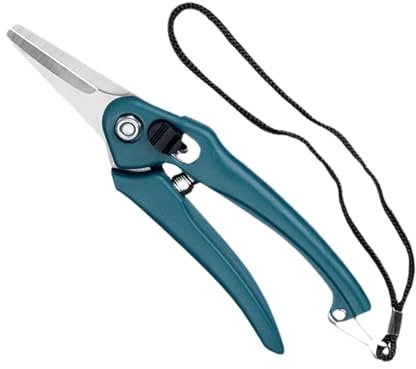 Acunny Sécateur de jardin à tailler – Sécateur en acier inoxydable | Sécateur confortable pour, fleurs, petites branches, légumes pour l'entretien des haies et des arbustes