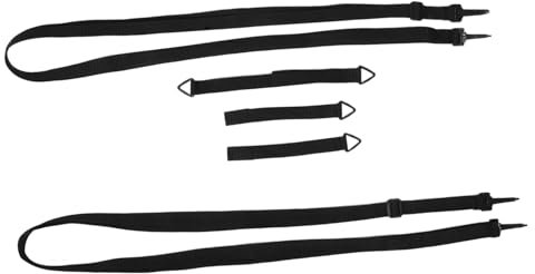 TOYANDONA 5pièces Sangle Fixe pour Parasol De Sangles Réglables Et Portables pour Parasol Accessoire pour Empêcher Le Mouvement Cas De Vent