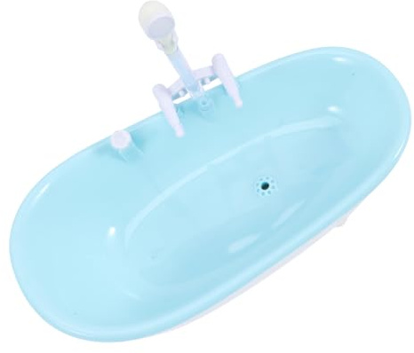 Gogogmee Juguete para Baño Ñiño Mini Bañera Función de Agua Eléctrica y Spray Adecuado para Juego Seguro y Divertido Baño