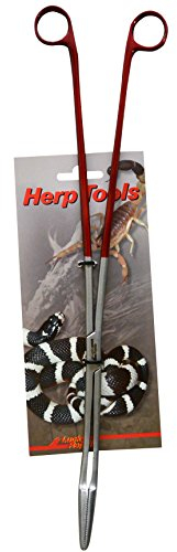 Lucky Reptile Futterzange, abgewinkelt, Länge:40 cm