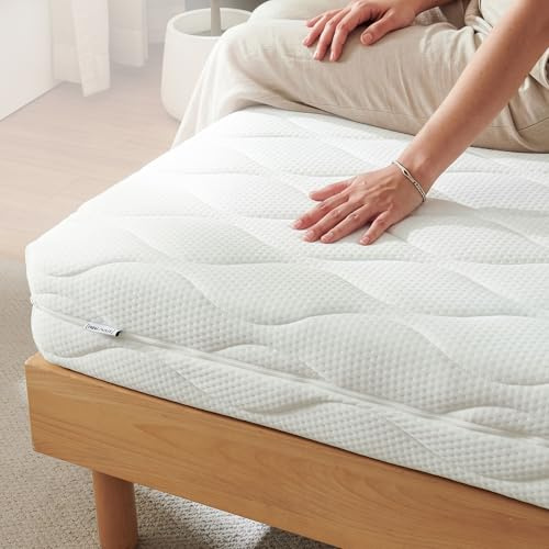 [neu.haus] 16 cm skummadrass (140 x 200 cm) madrass, premiumkomfort, rullmadrass