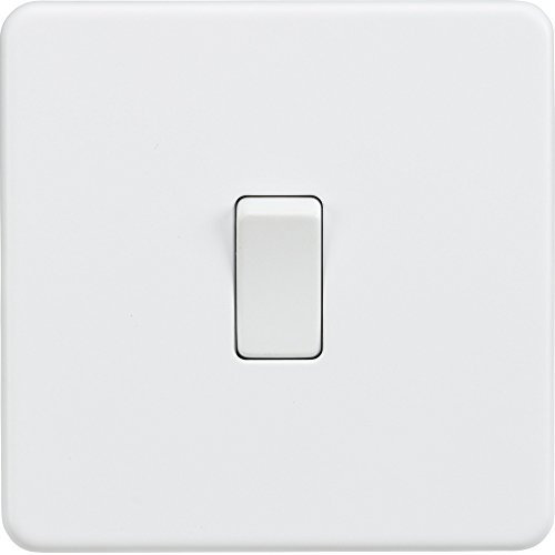 Knightsbridge SF8341MW Screw Less 20A 1G DP Switch, White