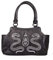Banned Alternative Alchemist Frauen Handtasche schwarz/grau