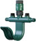Royal Gardineer 2-Wege Wasser-Verteiler: Regulierbarer 2-Fach-Wasserverteiler mit praktischer Schlauchhalterung (Wasserschlauch Wandhalterung, Schlauchaufhänger, Bewässerungscomputer)
