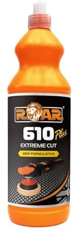 Intermix Supplies ROAR 610 Extreme Plus Cut Compound 1L – Fast Cutting & Polishing Solution, No Die-Back, Economical, Removes P1500 Sanding Marks, Medium Grit 220