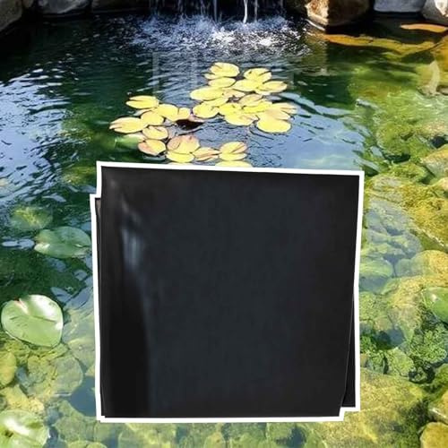 Robusta membrana preformata nera per laghetto da giardino, stagni per pesci, piscine, caratteristiche dell'acqua, soluzione impermeabile per paesaggistica all'aperto