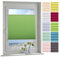 ourdeco® Plissee / 060 x 150 cm (Breite x Höhe) Apple Green/lichtdurchlässig, Blickdicht/verspannt/zum Klemmen und Montage ohne Bohren