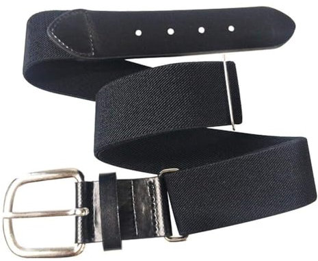 Drfeify Baseball-Softball-Gürtel, Polyesterfaser-Lederlegierung, ca. 70 cm Bis 130 cm, Einfach zu Dimensionieren, für Baseball, Golf, Laufen, Tägliche Kleidungsabstimmung