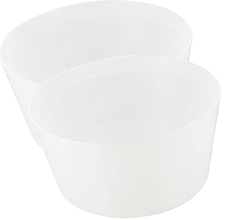 SUPVOX 2pcs Plastic Sauna Bucket Liner for Foot Spa and Sauna Barrel, Sturdy Reusable Pool Accessory for Pedicure and Soaking, Practical Multi-function Spa Tool