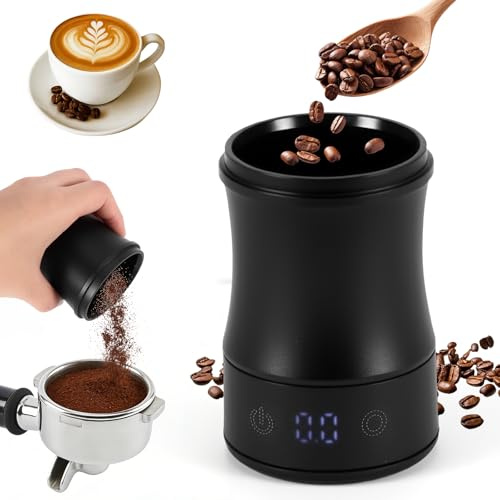 COZHYESS Mini bilancia da caffè con timer, bilancia da caffè ricaricabile, bilancia precisa per espresso e pour-Over, bilancia da cucina digitale portatile con bicchiere dosatore