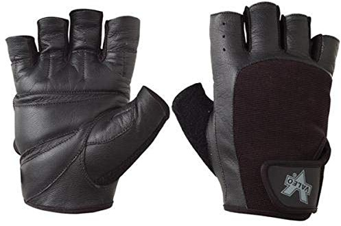 Valeo VA5149ME Pro Material Handling Fingerless Glove, Medium, Black