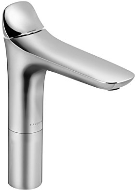 Kludi Waschtisch-Einhebelmischer Amba ohne Garnitur, S-Pointer-Str geschlossenem Hebel, verchromt, 532960575