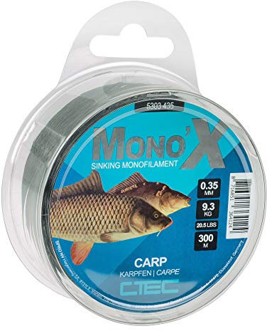 C-TEC Mono X Karpfen Ø 0,28mm/ 400m Black Zielfisch Schnur von SPRO