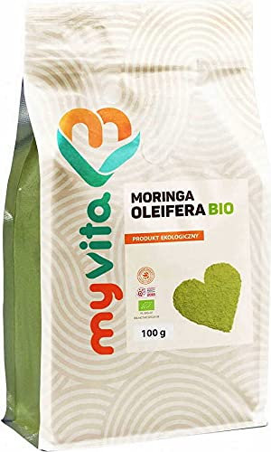 Bio Moringa Oleifera hoja en polvo 100g MyVita